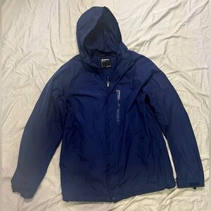 Marmot Rain / Windbreaker Jacket Men’s Medium Navy